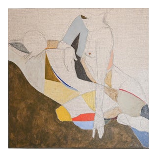 Figurative Painting by Lauren Skunta Titled Rift For Sale