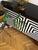 Black Modular Sideboard with Op Art Motif, 1970s, Set of 3 For Sale - Image 8 of 11