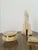Carved Alabaster Bookends from Volterra in the style of the Grand Tour, 1960s, Set of 2 For Sale - Image 4 of 14
