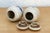 Ceramic Pair of Petite Crackle Glaze Jars With Lids For Sale - Image 7 of 9