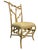 Vintage Architectural Faux Bois Rattan Side Chair For Sale In Naples, FL - Image 6 of 12