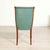 Vintage Dining Chairs in Green Skai Fabric with Wooden Legs, 1950s, Set of 6 For Sale - Image 15 of 18