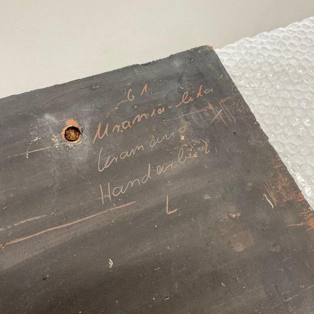 Fat Lava Ceramic Urania Wall Plate Element from Ceramano, Germany, 1970 For Sale - Image 18 of 18