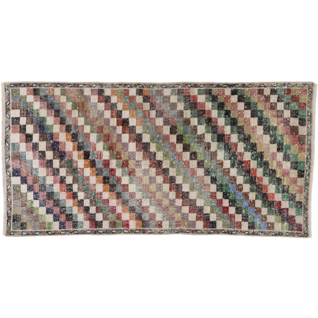 Vintage Turkish Sivas Rug - 02'10 X 05'07 For Sale - Image 10 of 10