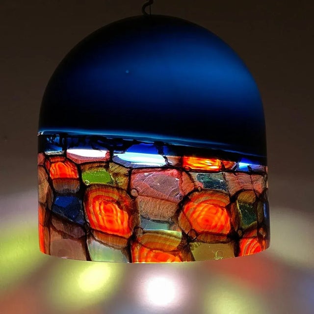 1970s Tinta Pendant Lamp by Renato Toso & Note Massari for Leucos, Italy, 1971 For Sale - Image 5 of 13