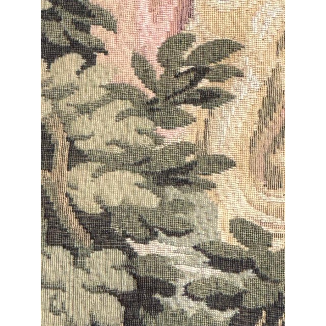 Mid-Century French Jacquard Tapestry with Embarkation for Cythera Motif in the style of Aubusson, 1950s For Sale - Image 14 of 18