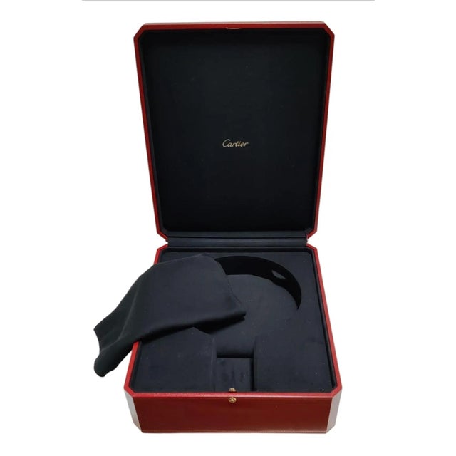 Cartier Late 20th Century Huge Authentic Cartier Red Presentation Box For Sale - Image 4 of 17