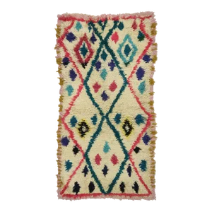 Vintage Berber Moroccan Azilal Rug - 03'00 X 06'00