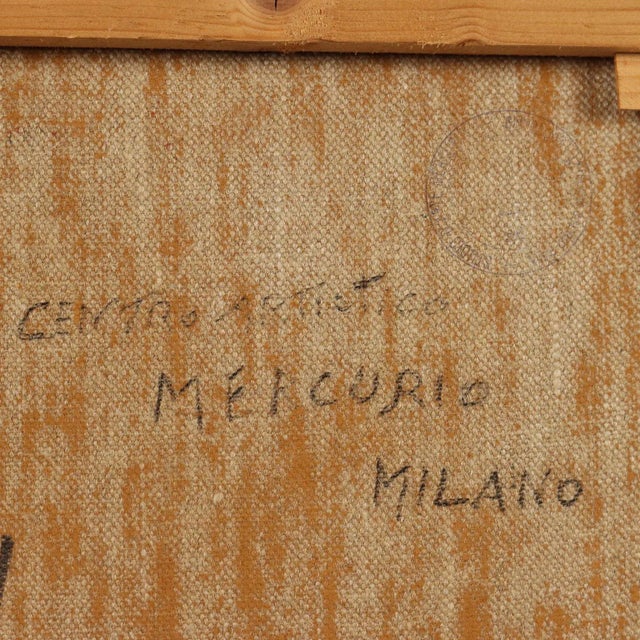 Joseph Migneco, Figurative Scene, Oil on Canvas For Sale - Image 11 of 13