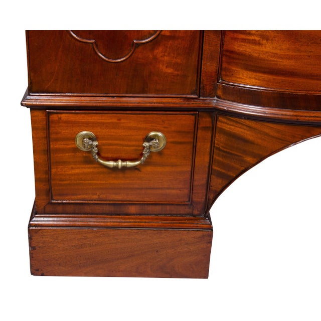 Wood George III Mahogany Chest Attributed to Wright and Elwick For Sale - Image 7 of 13