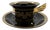 Gold Baroque Tea Cup and Saucer by Versace for Rosenthal, 2017, Set of 2 For Sale
