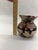 Ceramic 1980s Southwestern Horsehair Pottery Small Vase With Hand-Painted Desert Landscape For Sale - Image 7 of 7