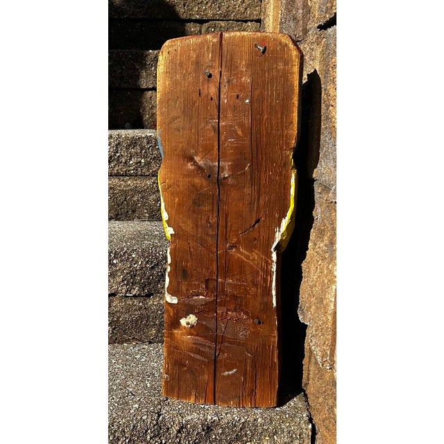 Wood 1940s Folk Art Hand Carved Wood Owl Totem Pole For Sale - Image 7 of 12