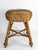 Dimensions: Ø35 x D43 cm Woven wicker stool with attractive leg design - Another item is available separately on the website