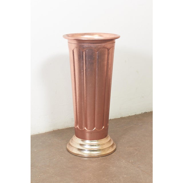 1960s Aluminum Umbrella Stand from Ettore Sottsass, 1970s For Sale - Image 5 of 8