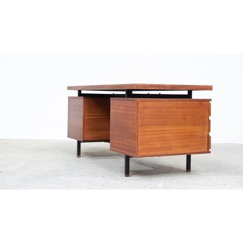 Modern Minvielle Director's Desk by Pierre Guariche, 1960s For Sale - Image 3 of 11