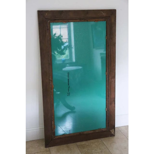 Large 19th Century Distressed Overmantle Wall Mirror For Sale - Image 6 of 7