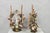Late 20th Century French Louis XV Repro Bronze & Porcelain Candelabra Lamps by United Wilson, Pair For Sale - Image 16 of 18