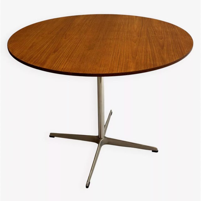 Dining Table by Arne Jacobsen for Fritz Hansen, 1960s For Sale - Image 11 of 11