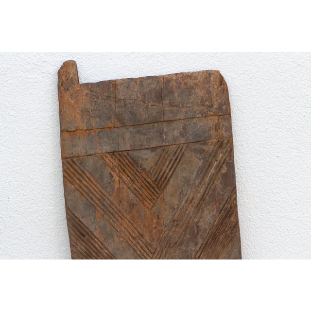 Traditional Uke Carved Wood, African Door For Sale - Image 4 of 7