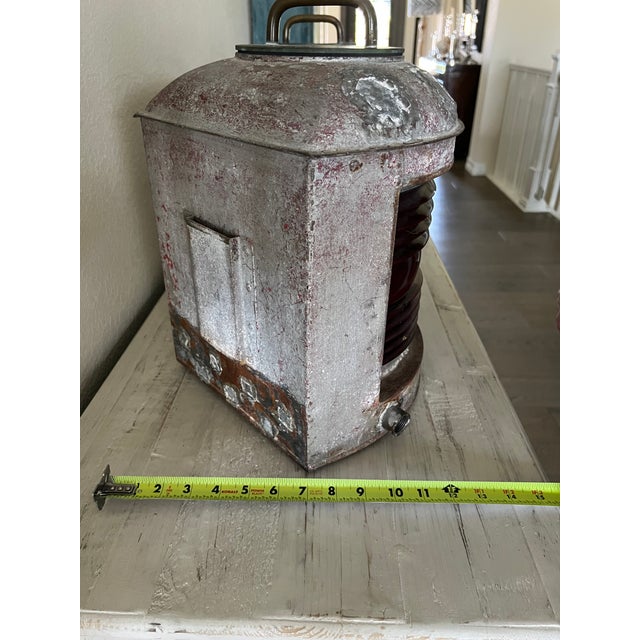 Set of 2 Galvanized Steel Perko Ships Lanterns For Sale - Image 17 of 17