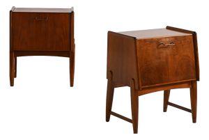 Teak Bedside Tables by A. Chr. Laursen, Denmark, 1950s, Set of 2