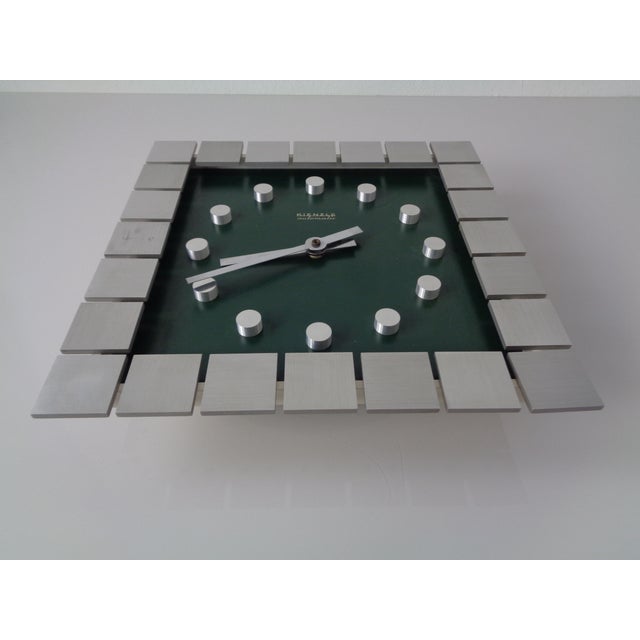 Space Age Automatic Wall Clock from Kienzle, Germany, 1960s For Sale - Image 11 of 14