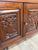 Early 20th Century Vintage Hand Carved Solid Wood Mexican Colonial Server Credenza For Sale - Image 5 of 18