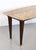 Beige Rectangular Beech Coffee Table with Pink Travertine Top attributed to Paolo Buffa, 1950s For Sale - Image 8 of 13