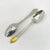 Yamazaki "Monique Gold" Gold Accent Stainless Flatware Set - 61 Pieces (Service for 12 With Storage Case) Vintage 1980's/1990's For Sale - Image 12 of 18