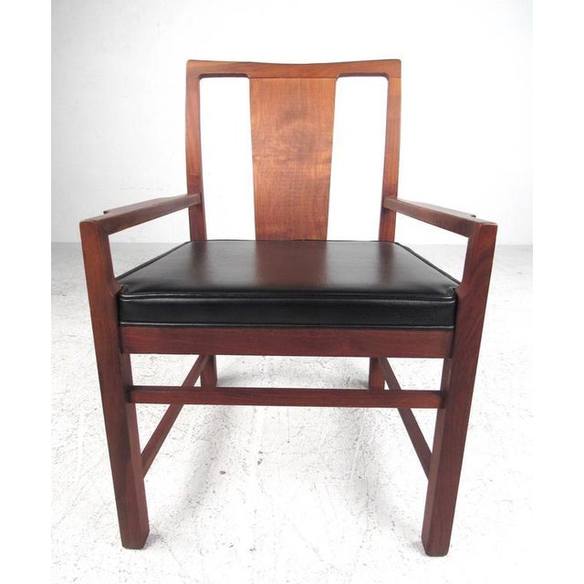 Mid-Century Modern American Walnut Dining Chairs - Set of ...