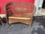 Victorian Wicker Settee and matching chair. Some weak spots/breaks in filigree. Settee bench needs to be...