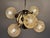 Space Age Brass Ceiling Lamp by Richard Essig, 1970s For Sale - Image 11 of 18