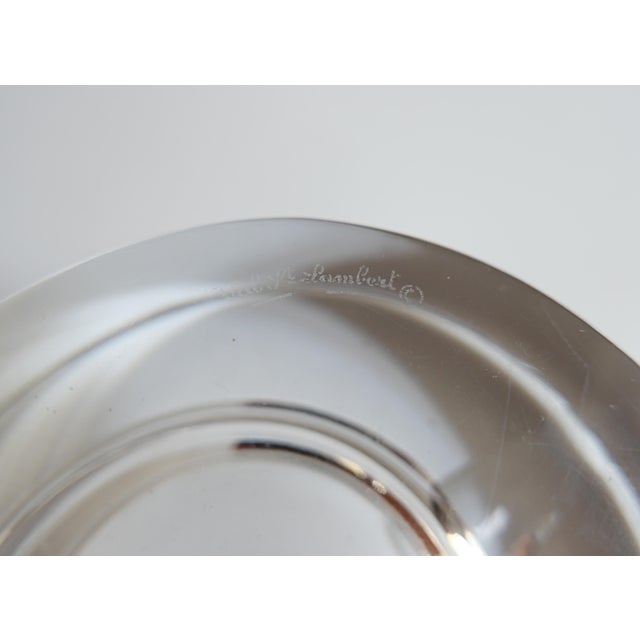 Crystal Ashtray from Val Saint Lambert, 1970s For Sale - Image 4 of 6