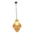 Wrought Iron Murano Glass Light Pendant 1960’s Mouth blown Murano glass encased in a wrought iron frame Height without...