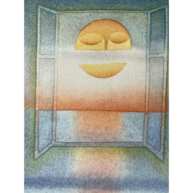 Jean-Michel Folon, La lune endormie, Etching For Sale - Image 5 of 8