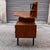 Teak and Iron Desk with Brass Feet For Sale - Image 4 of 17