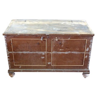 Antique Italian Poplar Sideboard For Sale