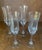Baccarat 1980s Baccarat Capri Optic Champagne Flutes - Set of 4 For Sale - Image 4 of 5