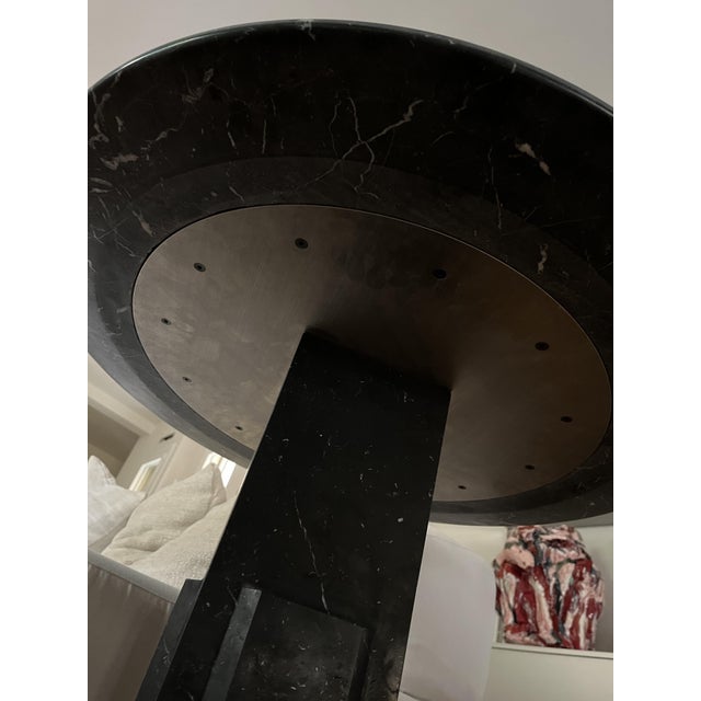 Contemporary Bistro Table by Oeuffice For Sale - Image 3 of 6