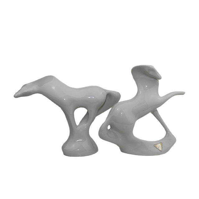 Czech Porcelain from Royal Dux, 1960s, Set of 2 For Sale