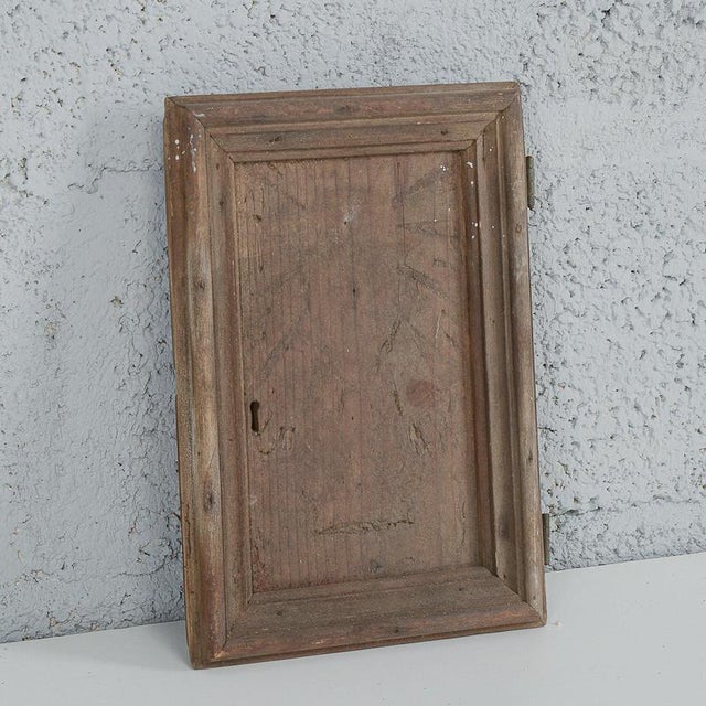 Small Antique Door in Wood, 1700s For Sale - Image 4 of 7
