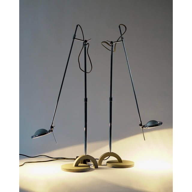 Vintage Italian Table Lamp by Mario Nanni for Viabizzuno, 1995 For Sale - Image 10 of 11