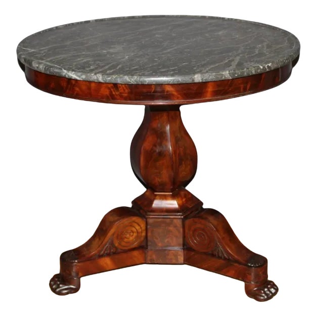 Mahogany Catering Side Table, 20th Century For Sale