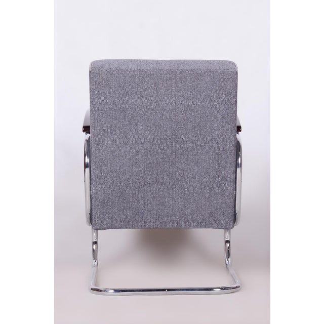 Metal Bauhaus Lounge Chair from Mücke Melder, 1930s For Sale - Image 7 of 8