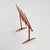 Orange Claudia Evangelista Magazine Rack attributed to Philippe Starck for Kartell, 1989 For Sale - Image 8 of 11