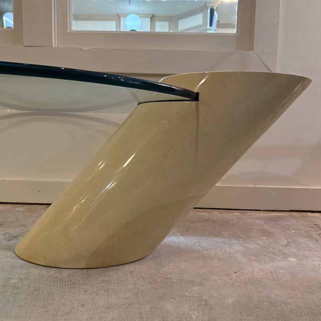 J. Wade Beam J Wade Beam for Brueton Cantilevered " Zephyr" Coffee Table For Sale - Image 4 of 11