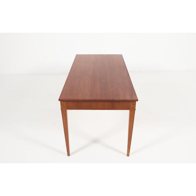 Wood Danish Mahogany Desk from Frits Henningsen, 1950s For Sale - Image 7 of 12