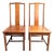 Chinese Ming Style Chair Pair Yolk Back Mid 20th Century For Sale