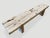 Contemporary Andrianna Shamaris St. Barts Bleached Teak Wood Bench For Sale - Image 3 of 18